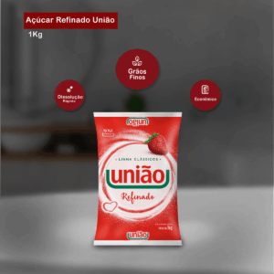 AÇUCAR UNIAO 1KG.