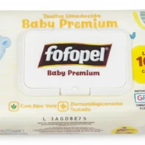 TOALHA UMED.FOFOPEL 100UN