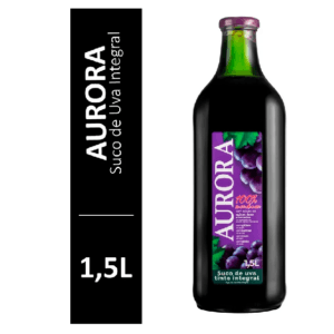 SUCO DE UVA INTEGRAL AURORA 1.5L