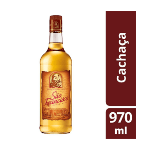 CACHAÇA SAO FRANCISCO 970ML.
