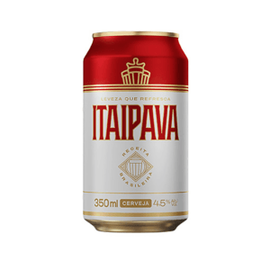 CERVEJA ITAIPAVA LATA 350ML.